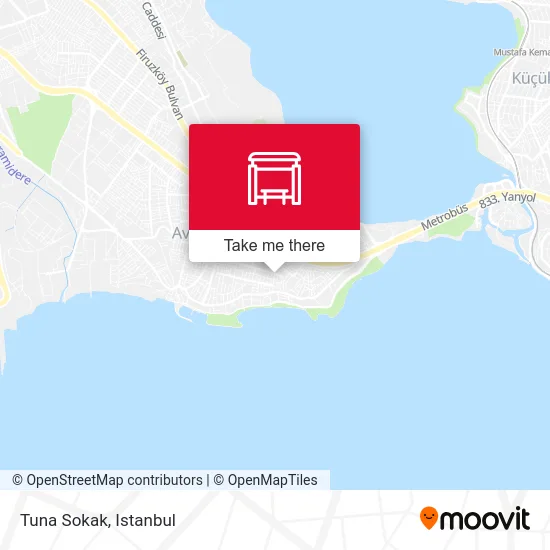 Tuna Sokak map