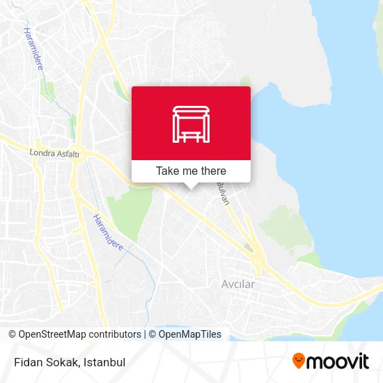 Fidan Sokak map