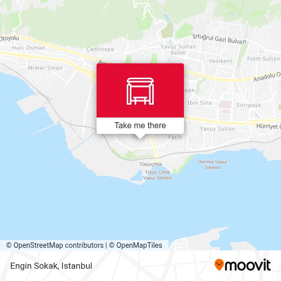 Engin Sokak map