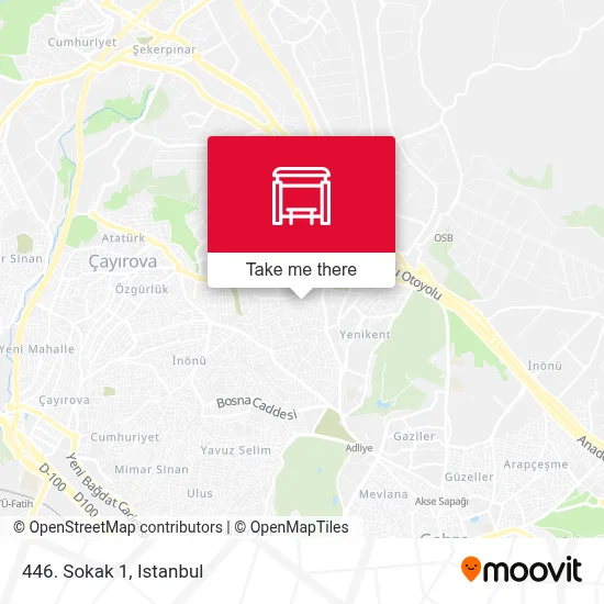 446. Sokak 1 map