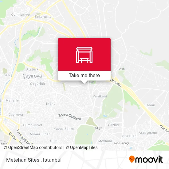 Metehan Sitesi map