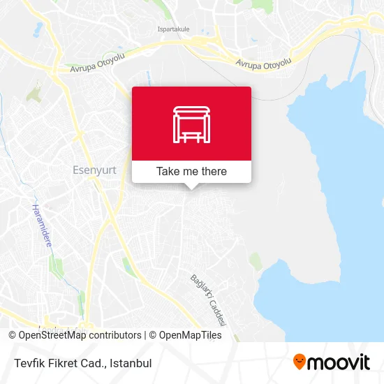 Tevfik Fikret Cad. map