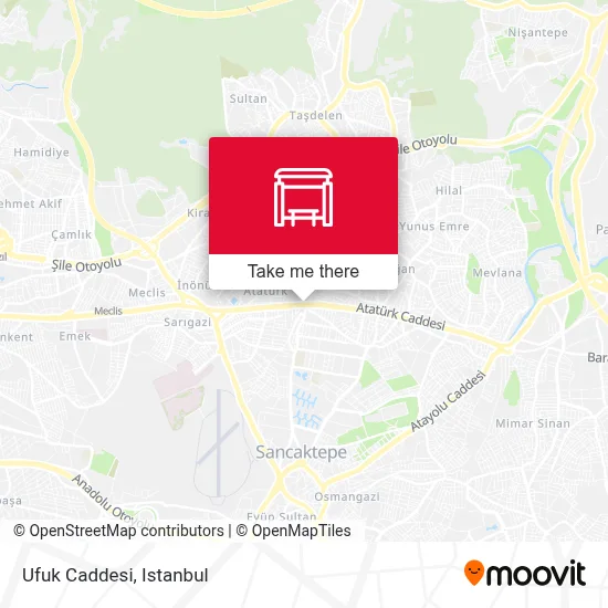 Ufuk Caddesi map
