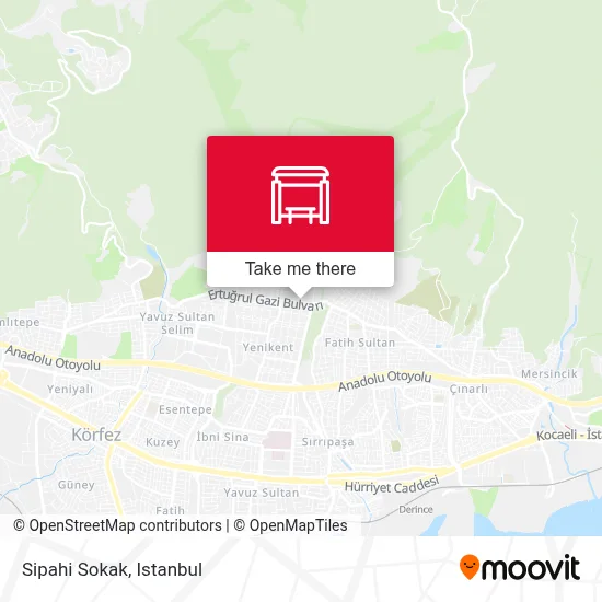 Sipahi Sokak map