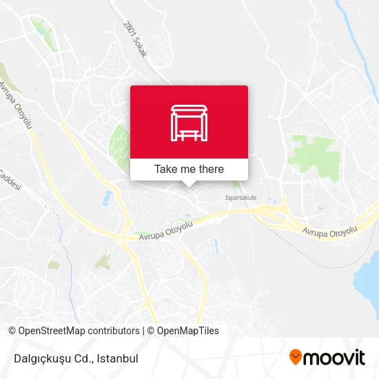 Dalgıçkuşu Cd. map