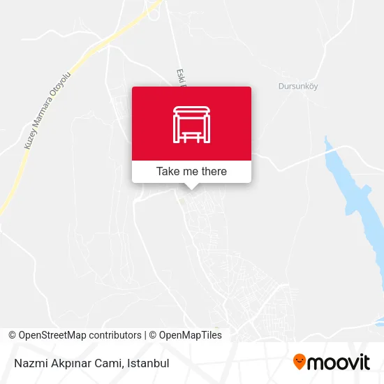 Nazmi Akpınar Cami map