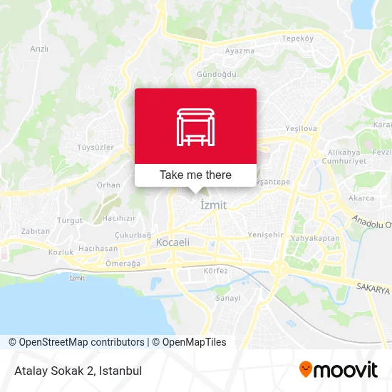 Atalay Sokak 2 map
