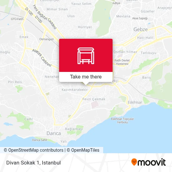 Divan Sokak 1 map