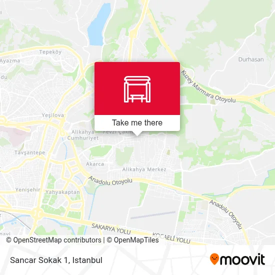 Sancar Sokak 1 map