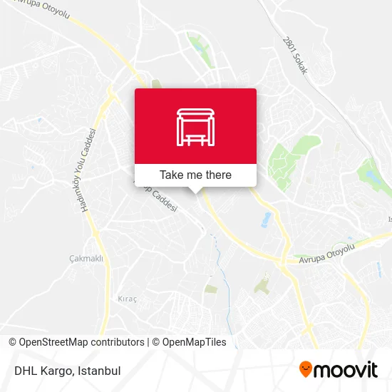 DHL Kargo map