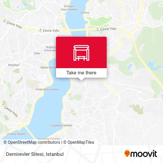 Demirevler Sitesi map