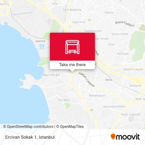 Ercivan Sokak 1 map