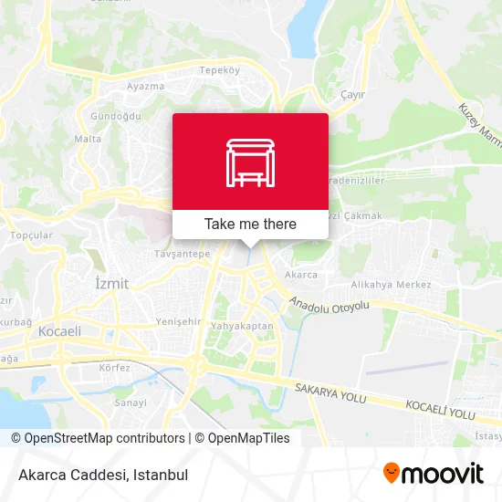 Akarca Caddesi map