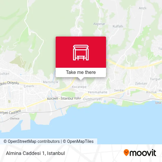 Almina Caddesi 1 map