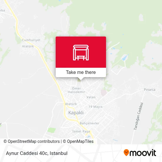Aynur Caddesi 40c map
