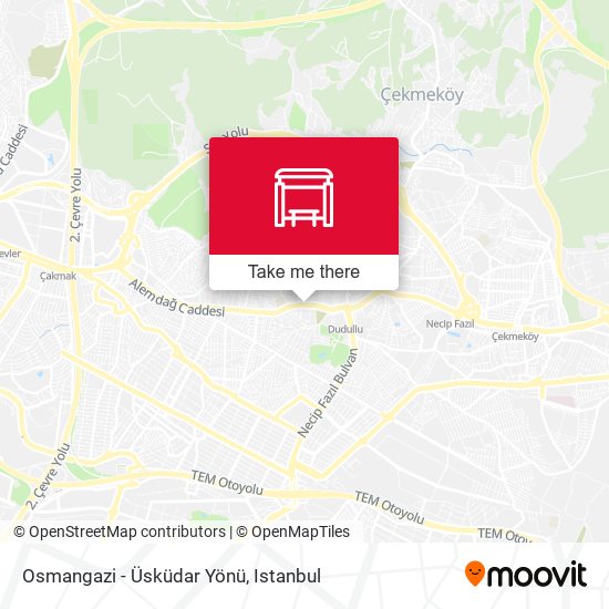 Osmangazi - Üsküdar Yönü map