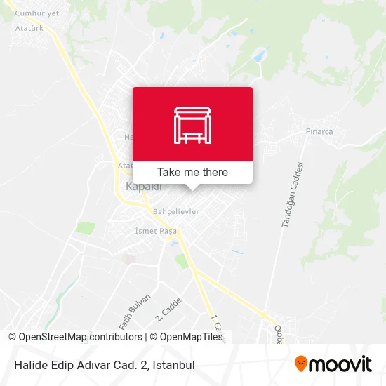 Halide Edip Adıvar Cad. 2 map