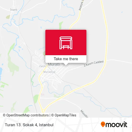 Turan 13. Sokak 4 map