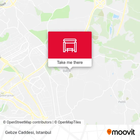 Gebze Caddesi 1 map