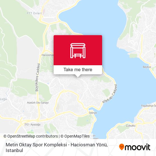 Metin Oktay Spor Kompleksi - Haciosman Yönü map