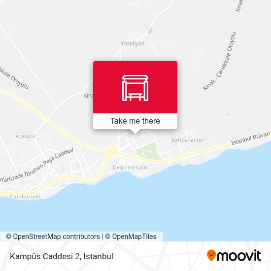 Kampüs Caddesi 2 map