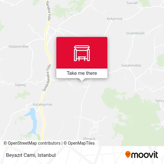 Beyazıt Cami map