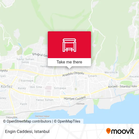 Engin Caddesi map