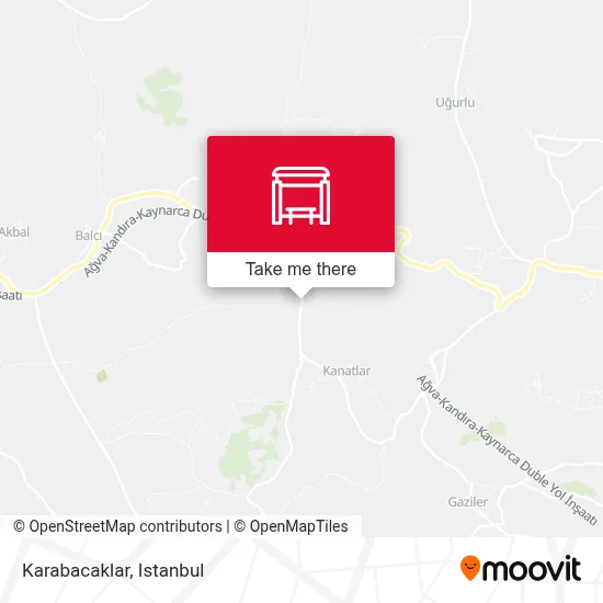 Karabacaklar map
