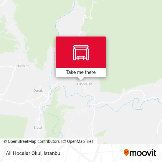 Ali Hocalar Okul map