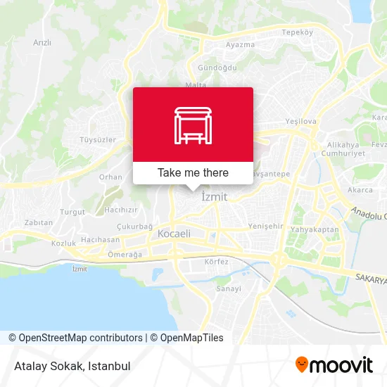 Atalay Sokak map