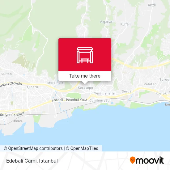 Edebali Cami map