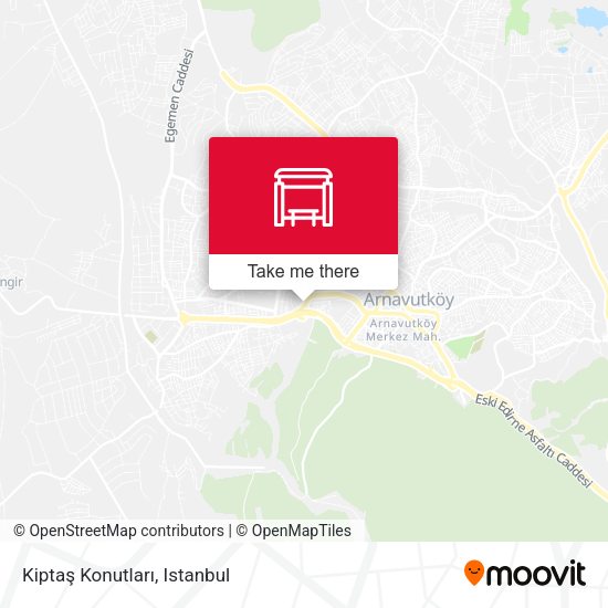 Kiptaş Konutları map
