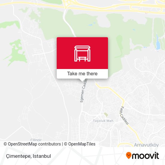 Çimentepe map