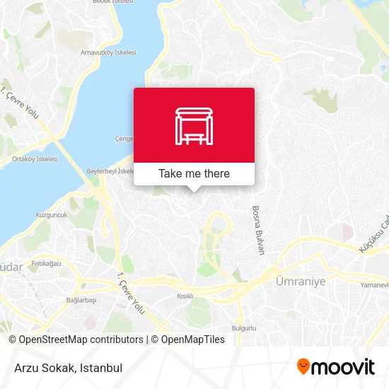 Arzu Sokak map