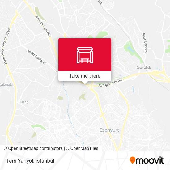 Tem Yanyol map