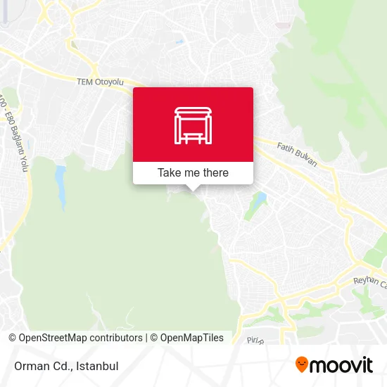 Orman Cd. map