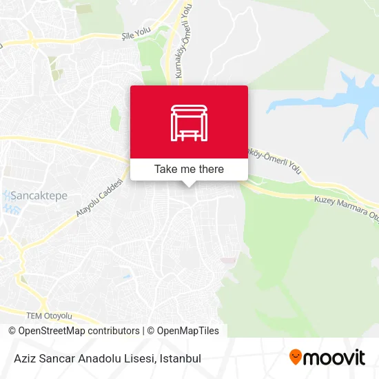 Aziz Sancar Anadolu Lisesi map