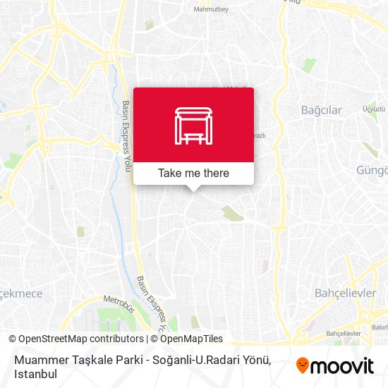 Muammer Taşkale Parki - Soğanli-U.Radari Yönü map