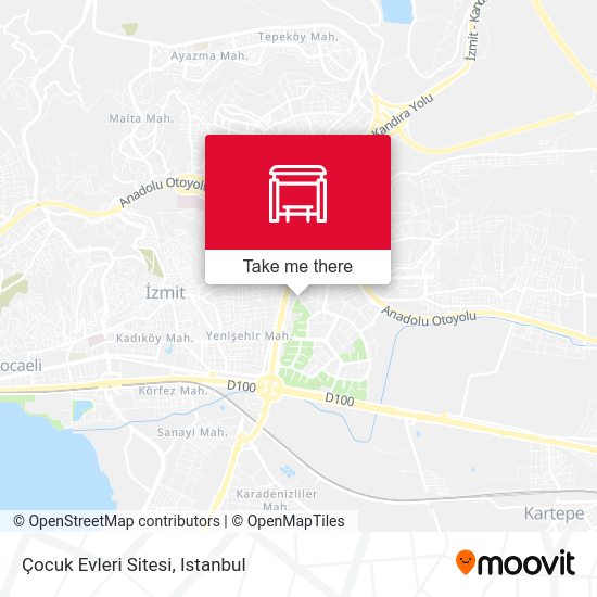 Çocuk Evleri Sitesi map