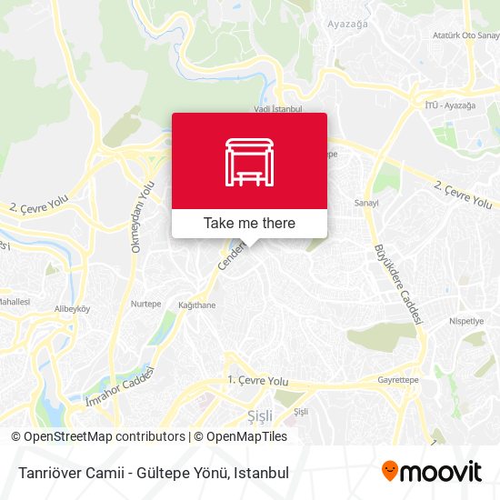 Tanriöver Camii - Gültepe Yönü map