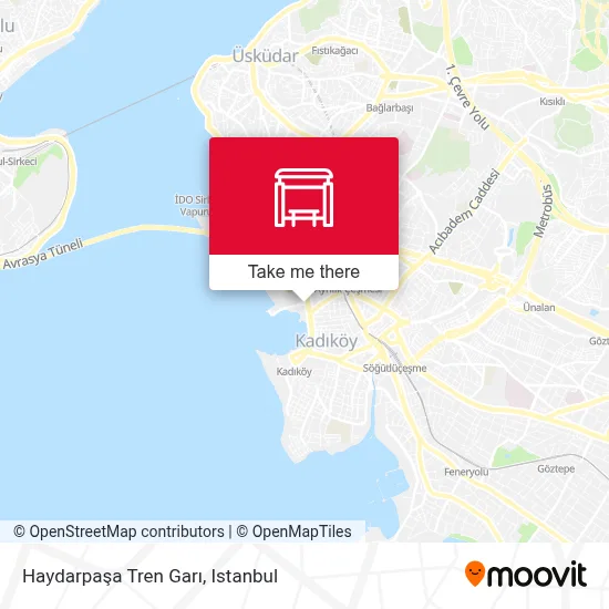 Haydarpaşa Tren Garı map