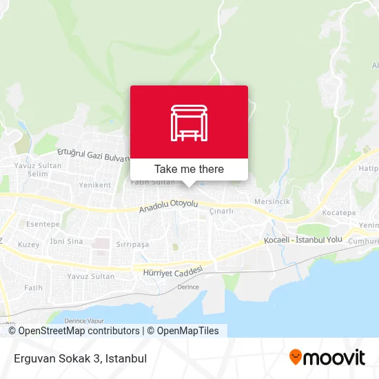 Erguvan Sokak 3 map