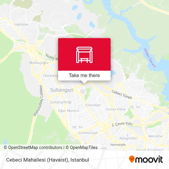 Cebeci Mahallesi (Havaist) map
