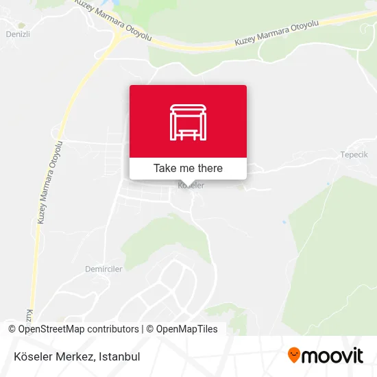 Köseler Merkez map