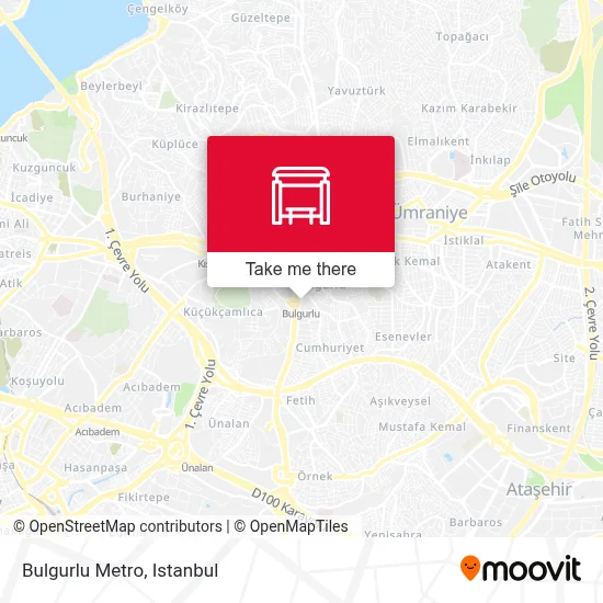 Bulgurlu Metro map