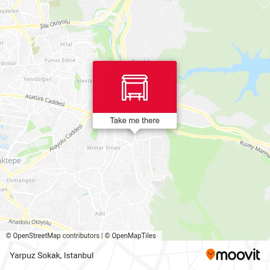 Yarpuz Sokak map