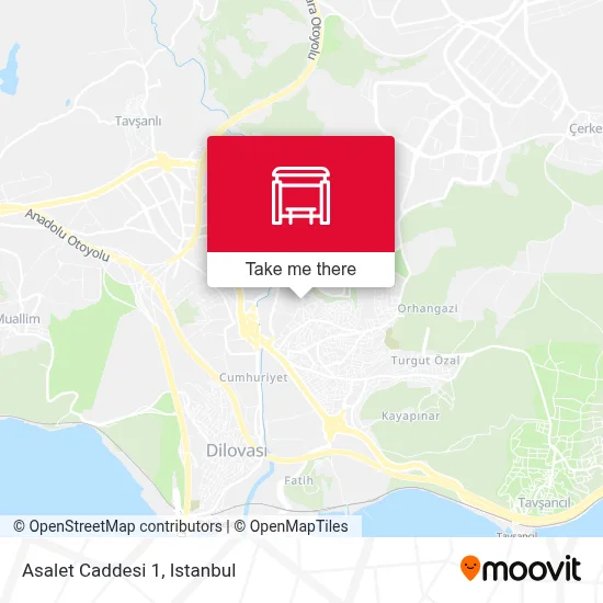 Asalet Caddesi 1 map