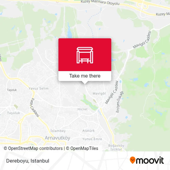 Dereboyu map