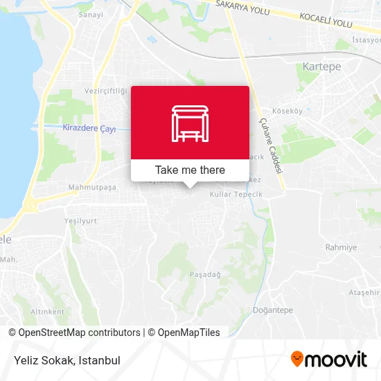 Yeliz Sokak map