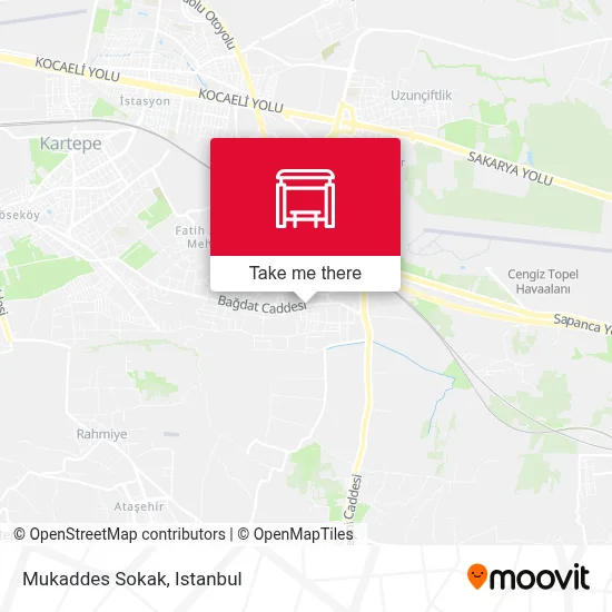 Mukaddes Sokak map